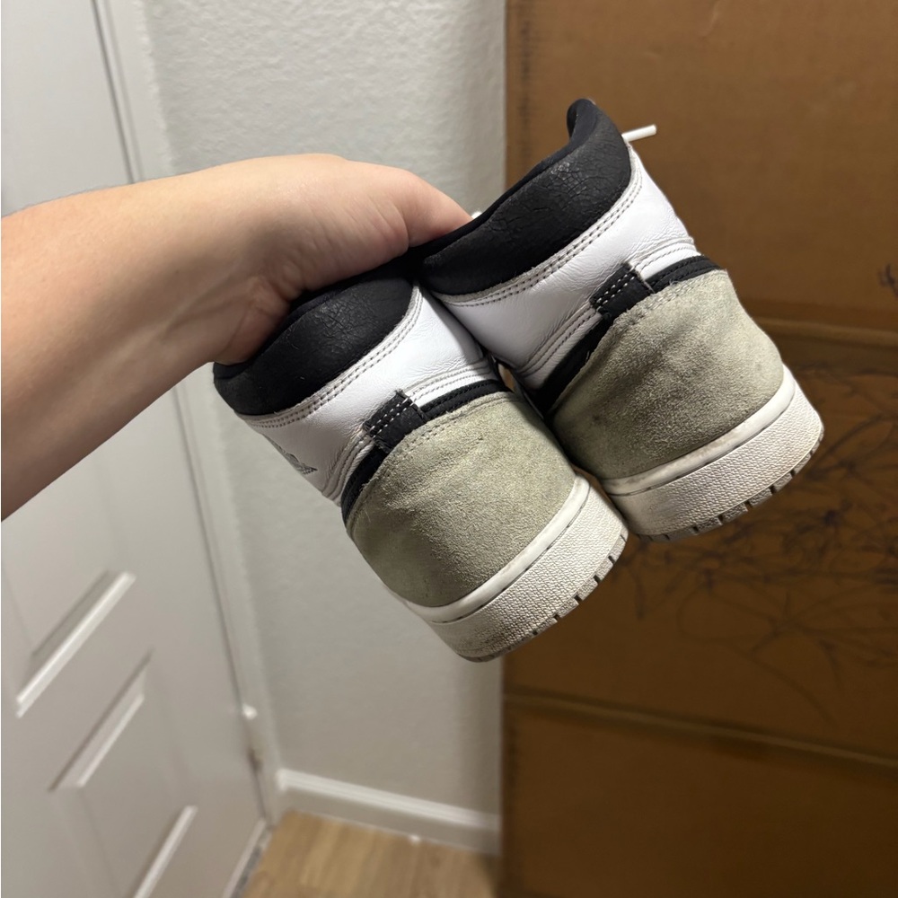 Jordan retro 1 high black and white - Picture 7 of 9